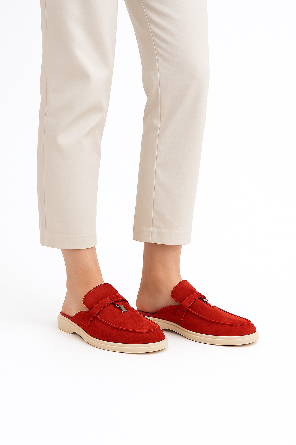 Aldemond Women’s Suede Slip-On Loafers