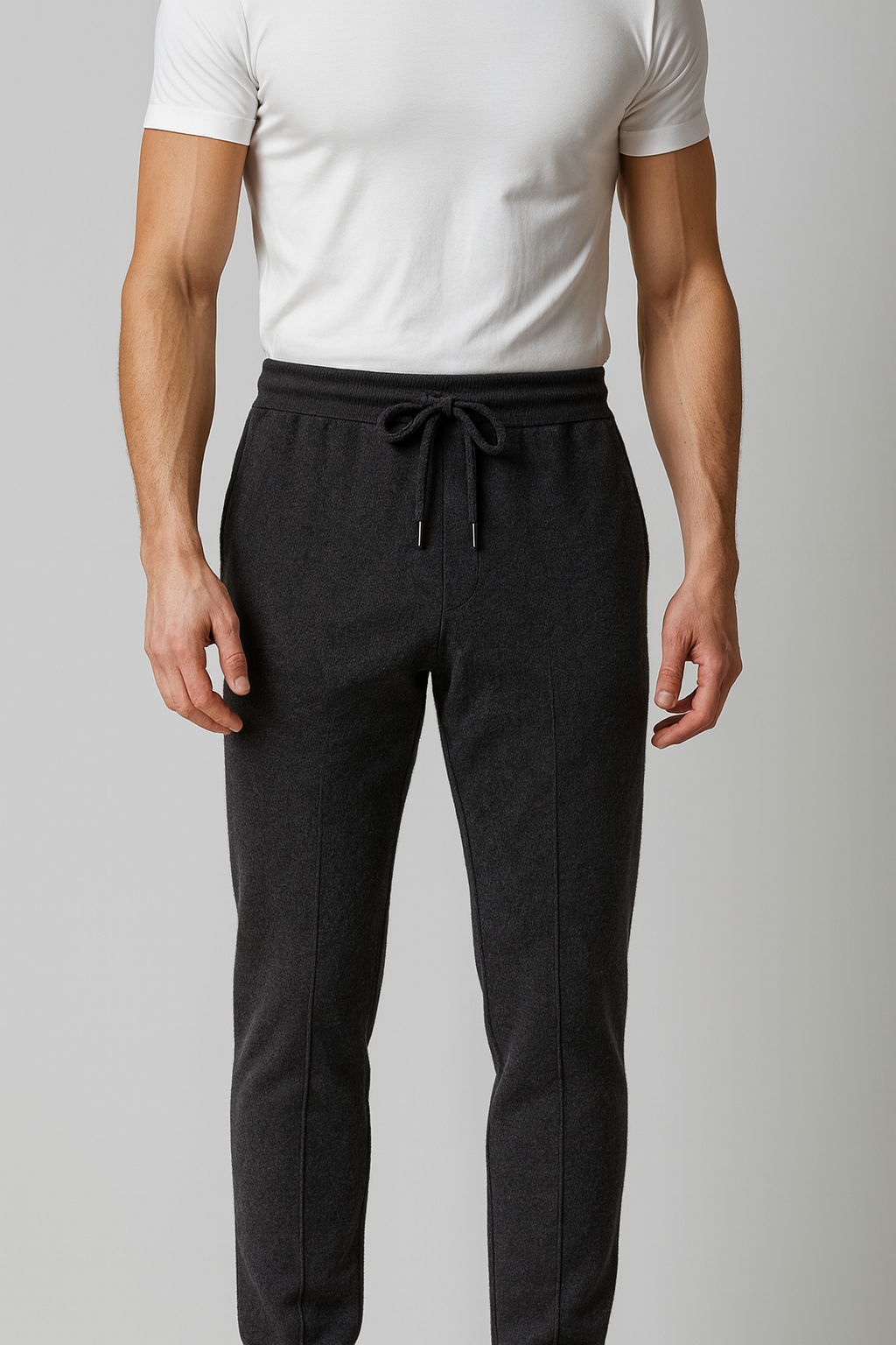 Aldemond Men’s Wool Knit Trousers