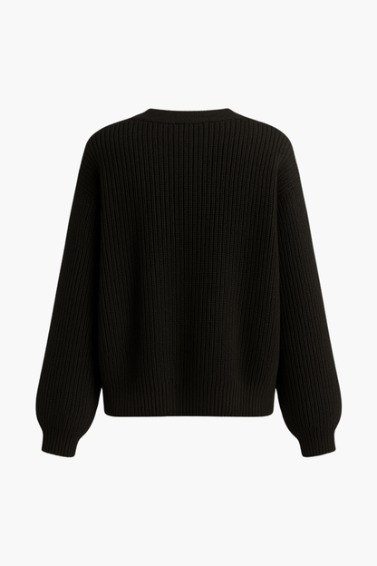 Aldemond Women’s Knitted V-Neck Cardigan