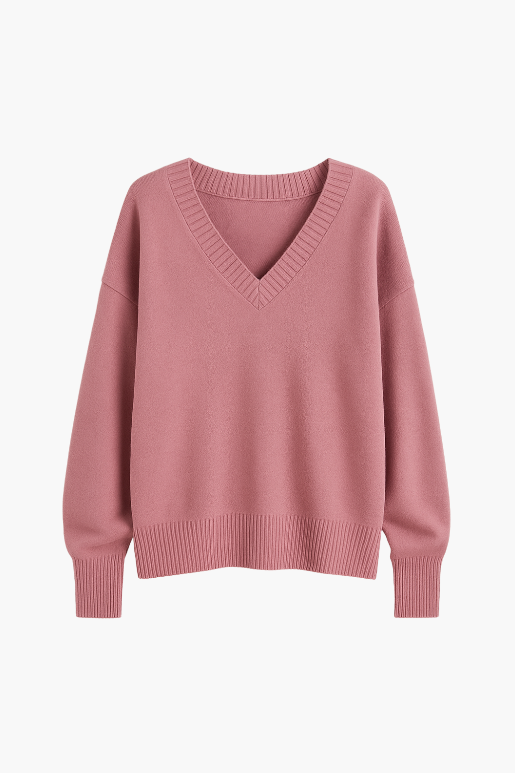 Aldemond Women’s V-Neck Knitted Sweater