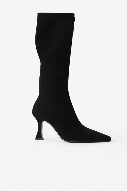 Aldemond Women’s Knee High Boots with Side Zipper