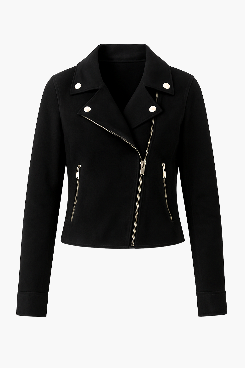 Aldemond Women’s Faux Suede Biker Jacket