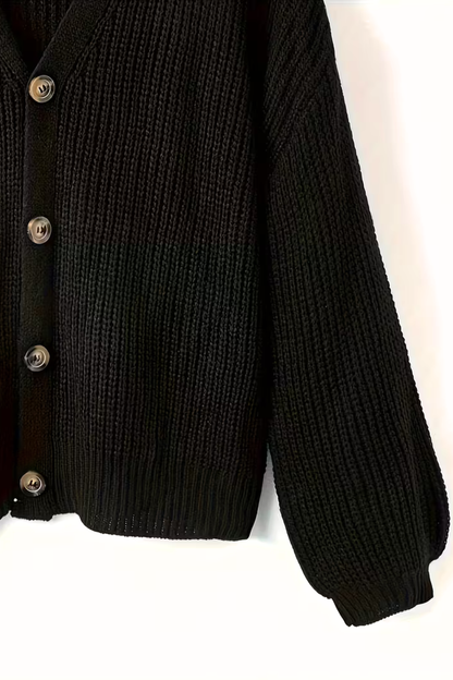 Aldemond Women’s Knitted V-Neck Cardigan