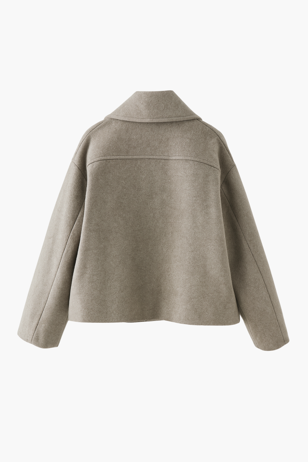 Aldemond Women’s Wool Blend Double-Breasted Short Coat