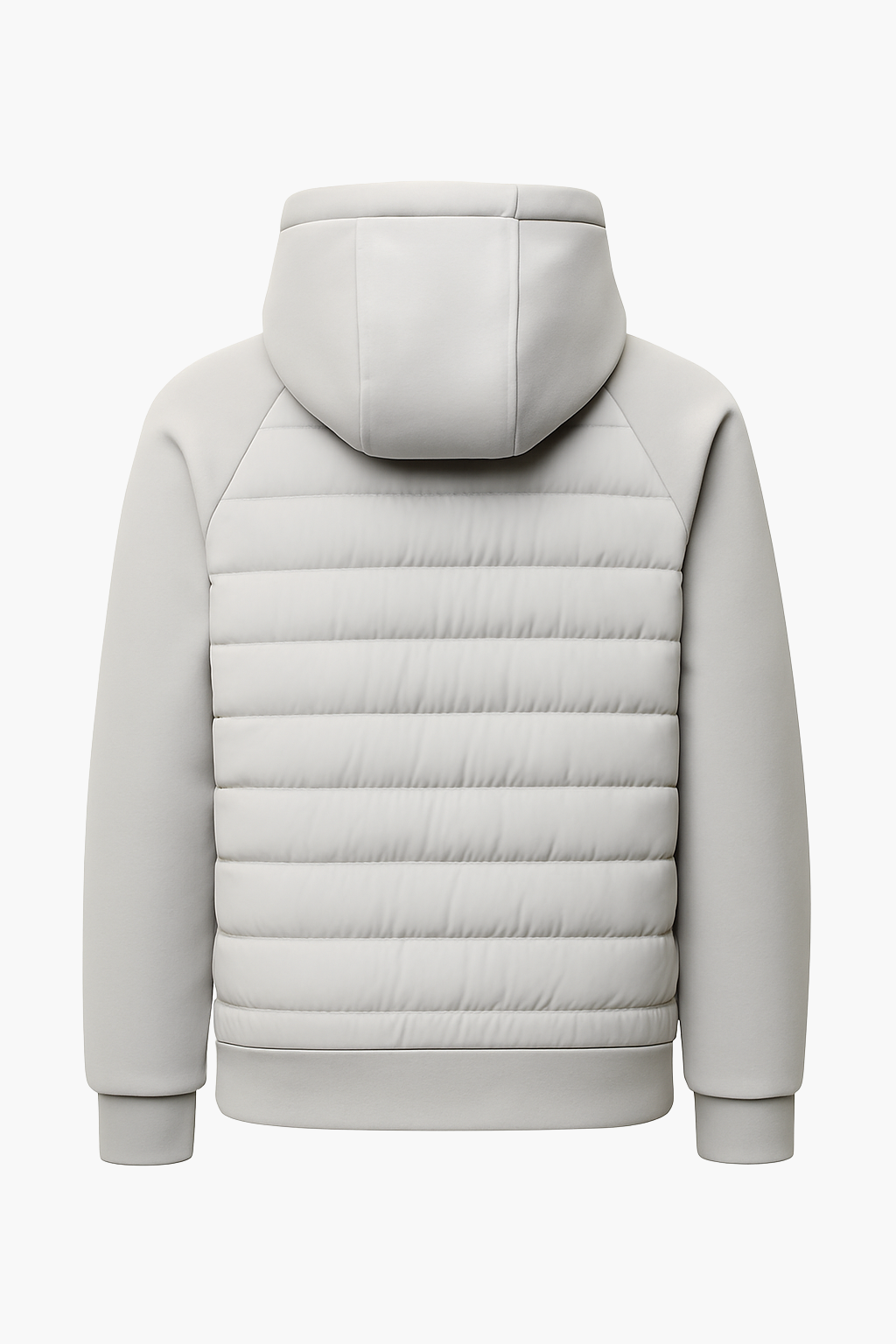 Aldemond Men’s Hooded Down Jacket – Quilted Duck Down Fill