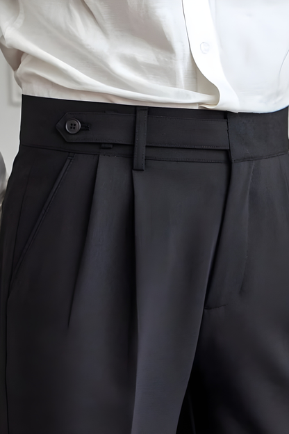 Aldemond Men’s Pleated Trousers