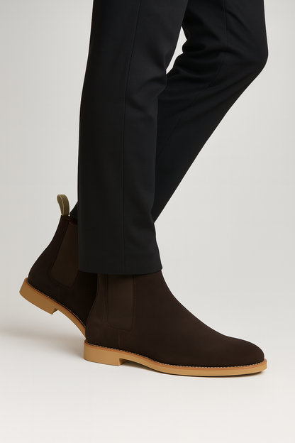 Aldemond Men’s Suede Chelsea Boots