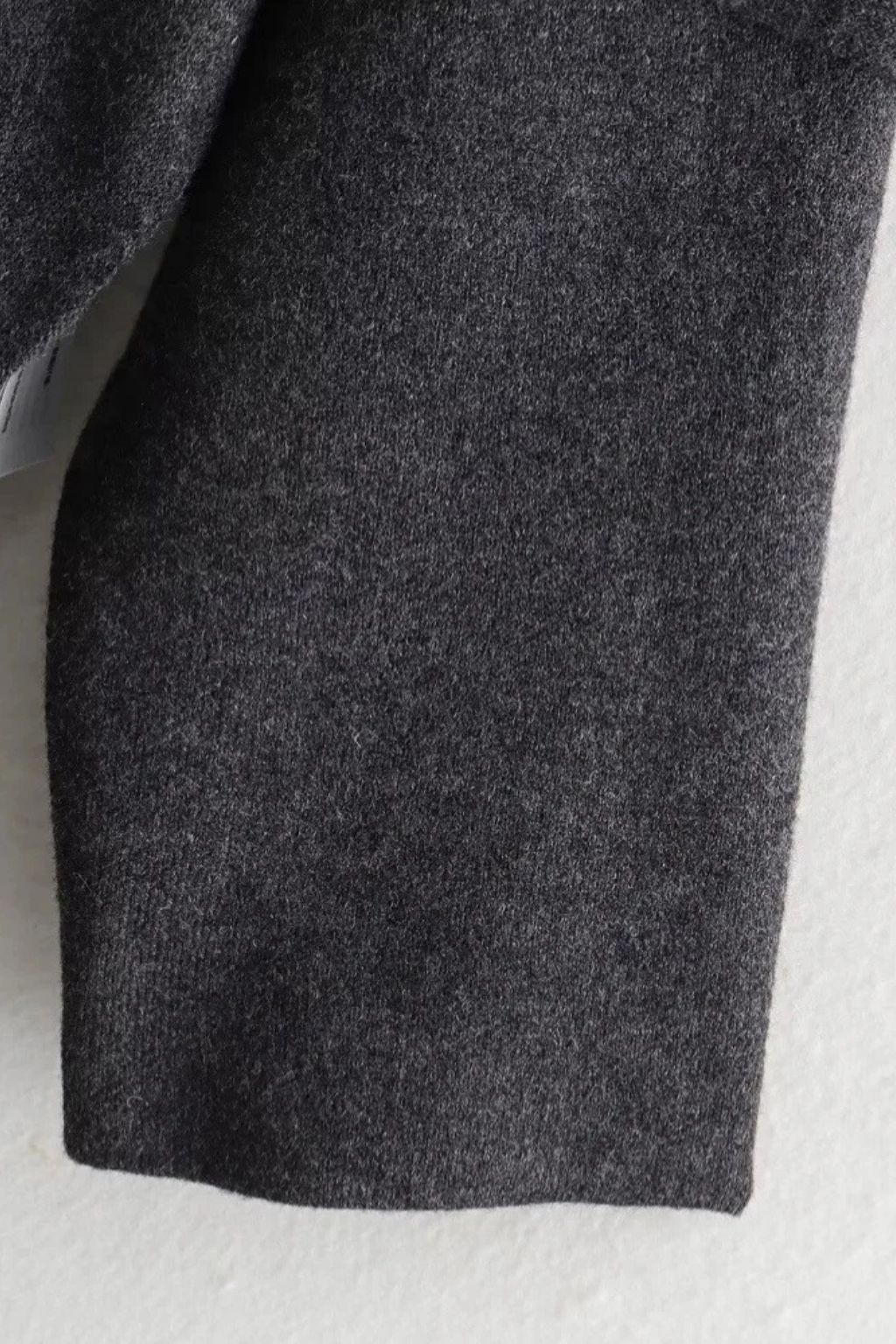 Aldemond Women’s Wool Blend Open Front Coat with Scarf Collar