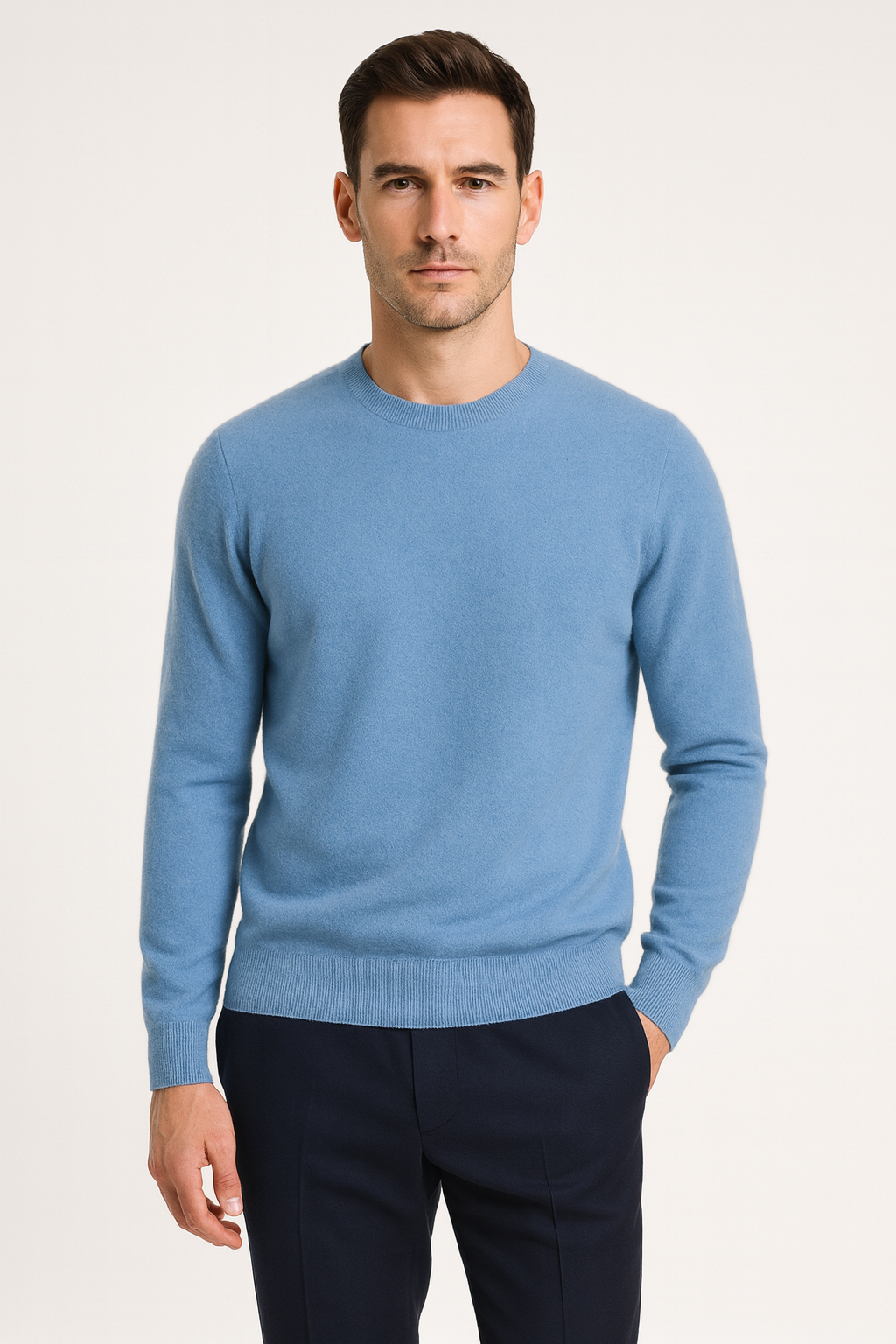 Aldemond Men’s Crew Neck Knitted Jumper